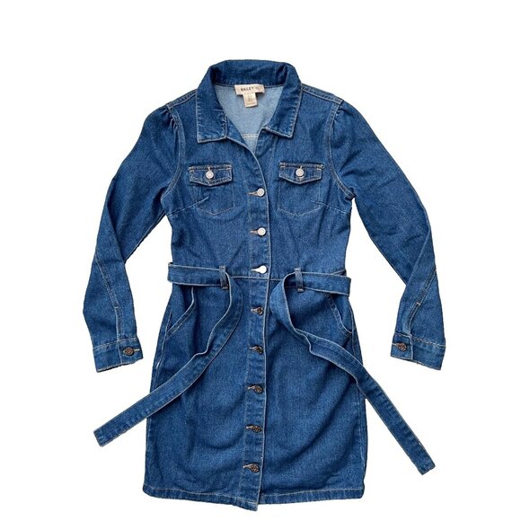 Bailey /44 Denim Jean Dress Blue ( XS )